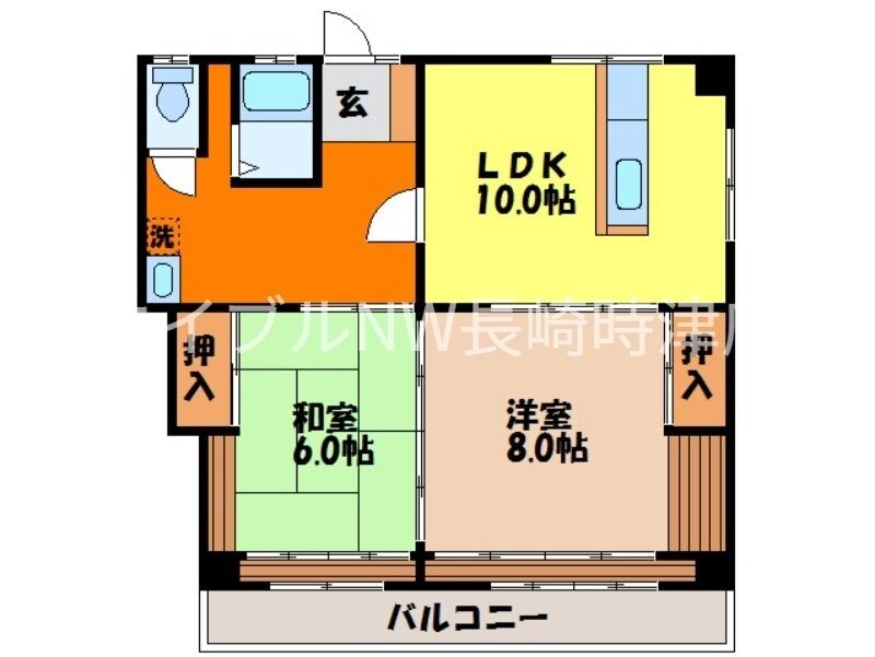 高田駅 徒歩60分 3階の物件間取画像