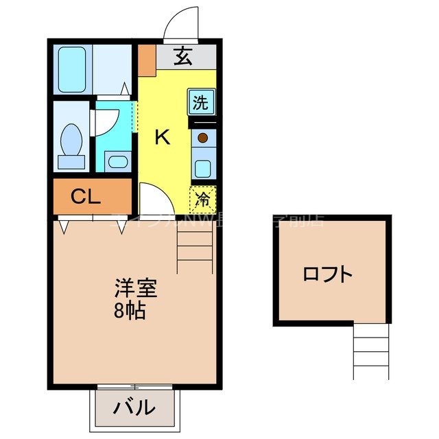 エーデルハイム吉村Ⅰの物件間取画像