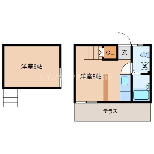 スカイヒルズ緑が丘の物件間取画像