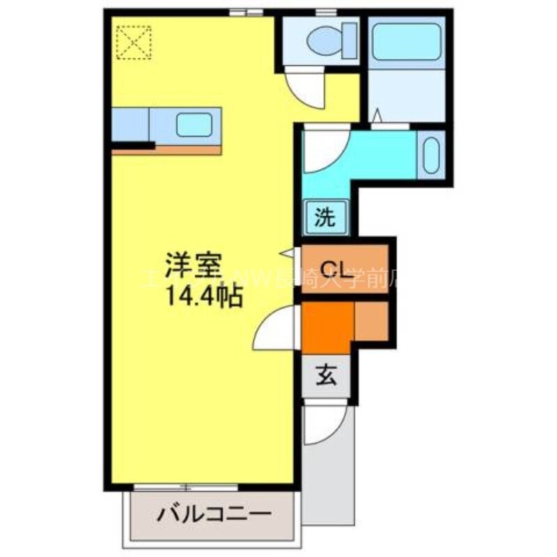 フィオーレの物件間取画像