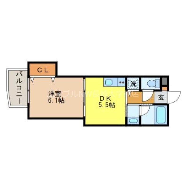 タウンコート中町の物件間取画像