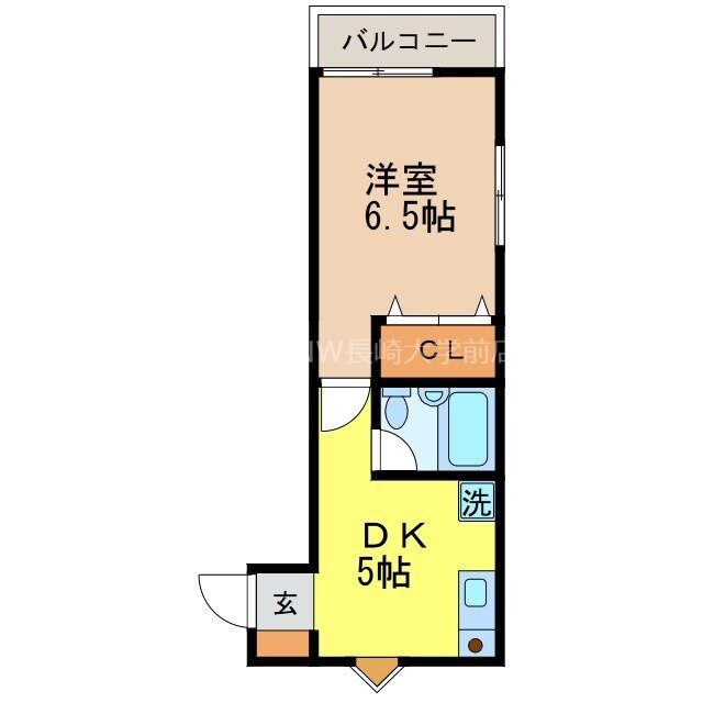 メイゾンチュトワイエの物件間取画像