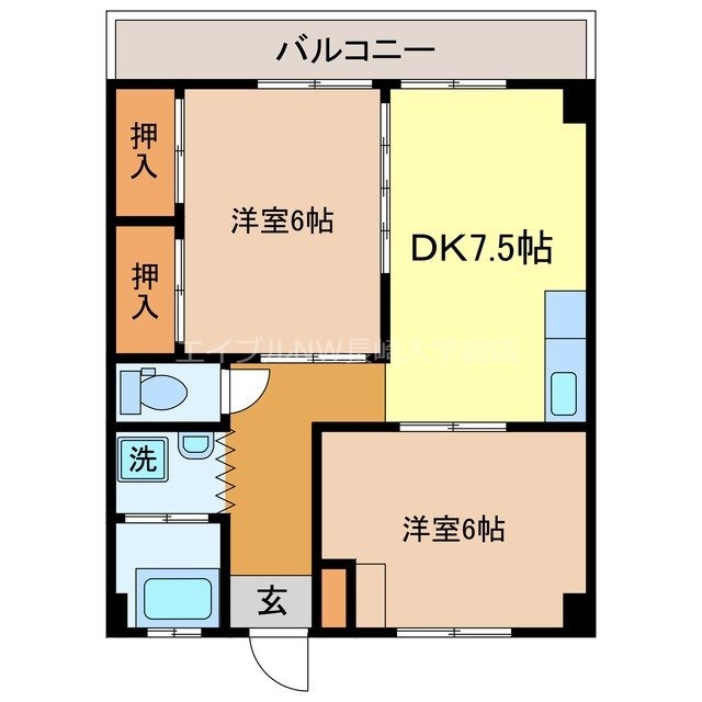 親和マンションの物件間取画像