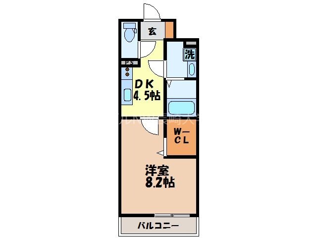 グランマルクナガサキの物件間取画像