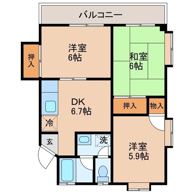 アイライフの物件間取画像