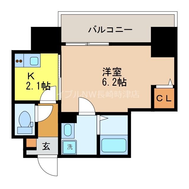 L･FLORE CENTER STAGEの物件間取画像