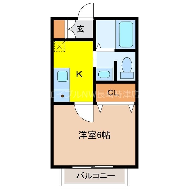 ハイムシルフィーヌの物件間取画像