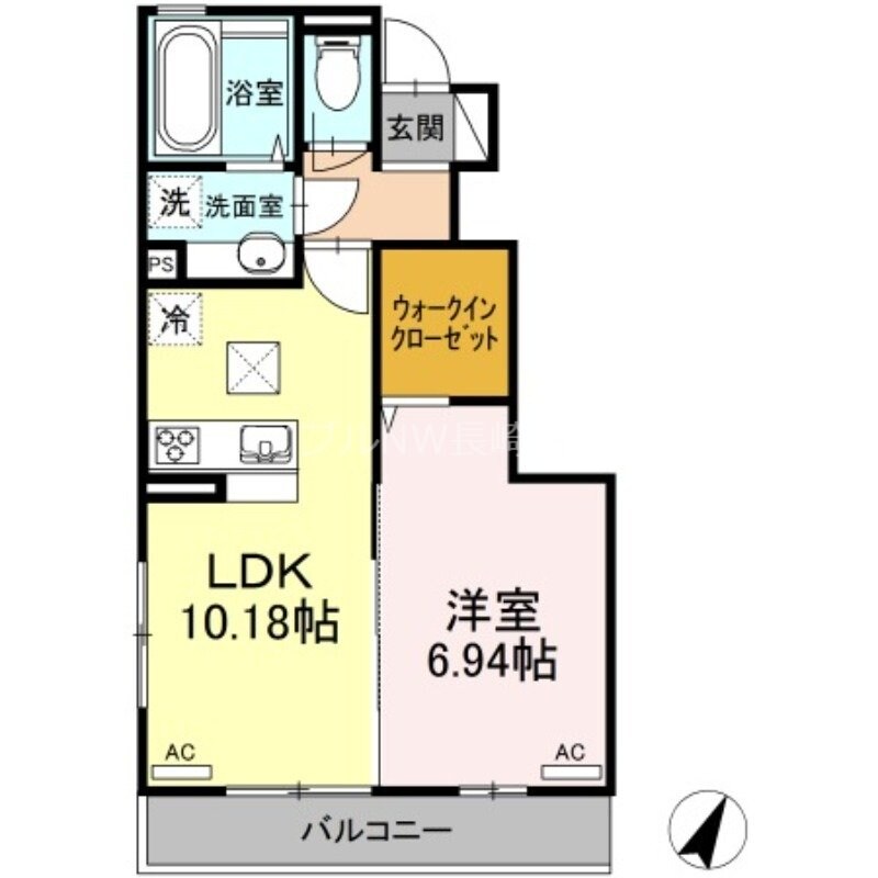 フォルホータの物件間取画像