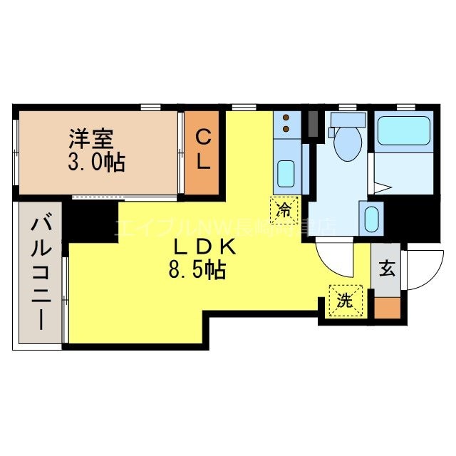 原爆資料館駅 徒歩1分 7階の物件間取画像