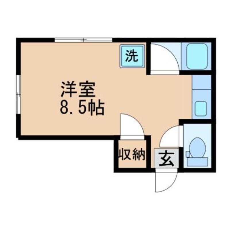 原爆資料館駅 徒歩10分 1階の物件間取画像