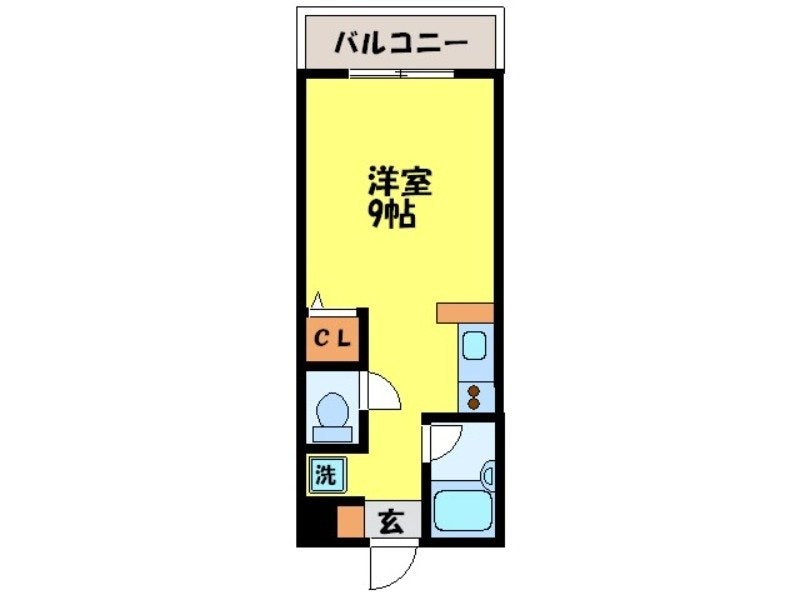 道ノ尾SCの物件間取画像