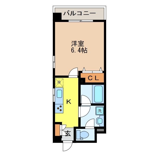 Residence桶屋の物件間取画像