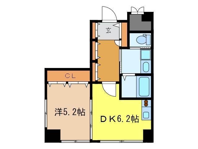 ドエル梁川公園の物件間取画像