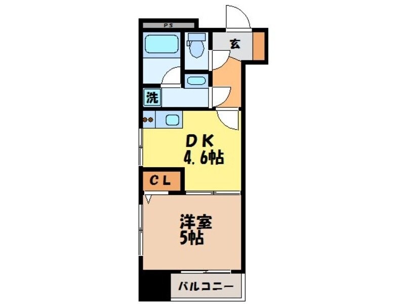 エススリーでじまの物件間取画像