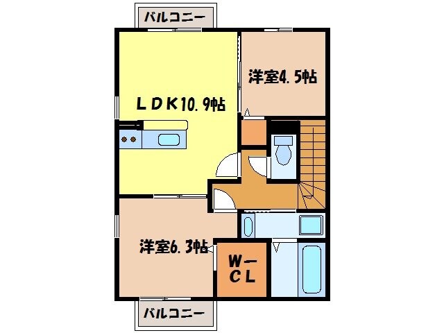 物件間取画像