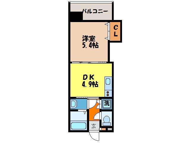 Tsビルの物件間取画像