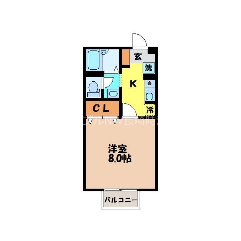 エーデルハイム吉村Ⅰの物件間取画像