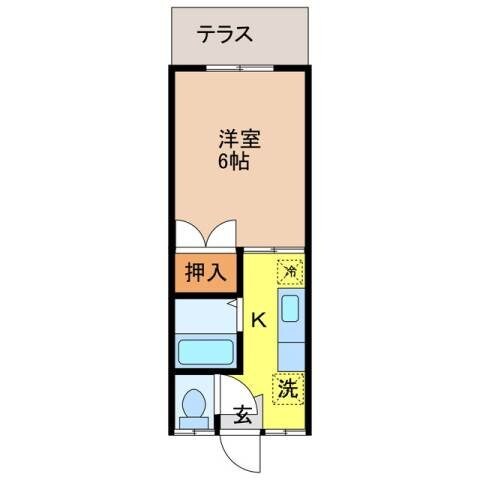 物件間取画像