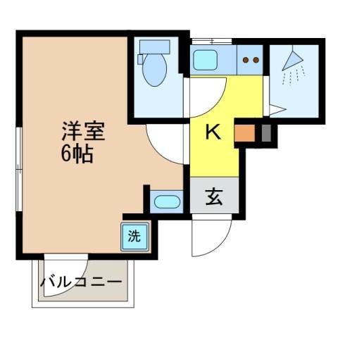 Residence長大前の物件間取画像