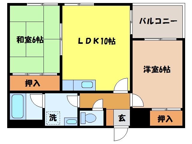 野上ビルの物件間取画像