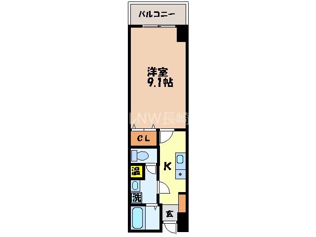 エスポワール清水の物件間取画像