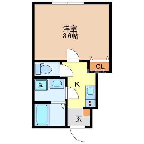 Residence時津Eastの物件間取画像