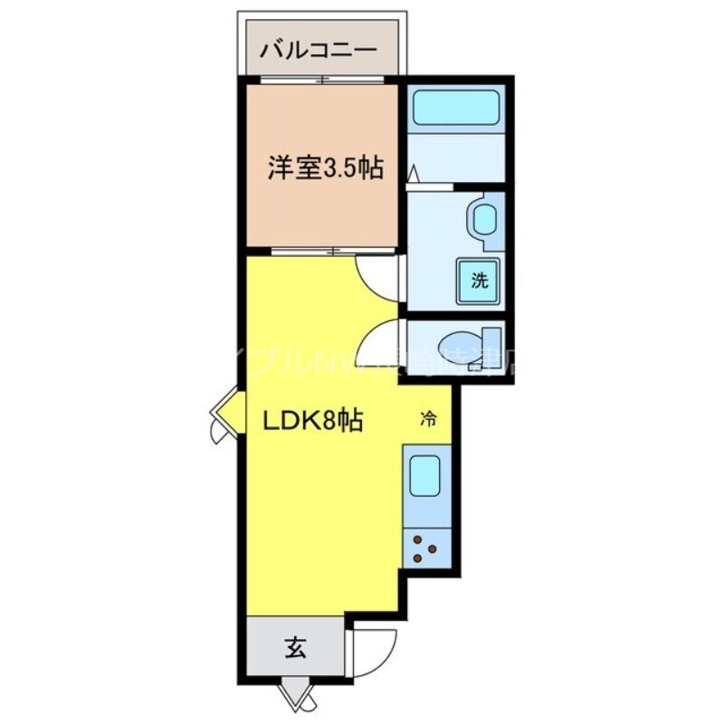 アイヒルズ　ラシックの物件間取画像