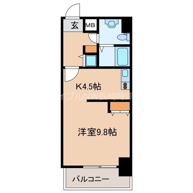 リファレンス浜町の物件間取画像