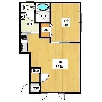 レジデンススウィートⅡの物件間取画像