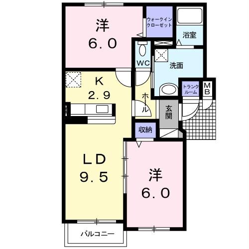 ファーストレジデンスの物件間取画像