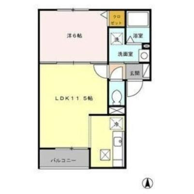 ボージェストの物件間取画像