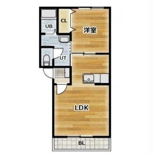 メルソン・リールの物件間取画像