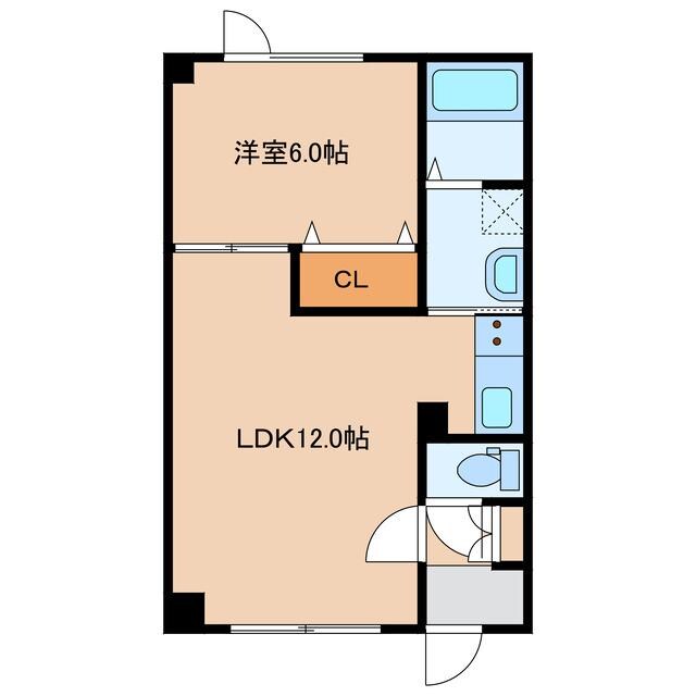 Life Space S-05の物件間取画像