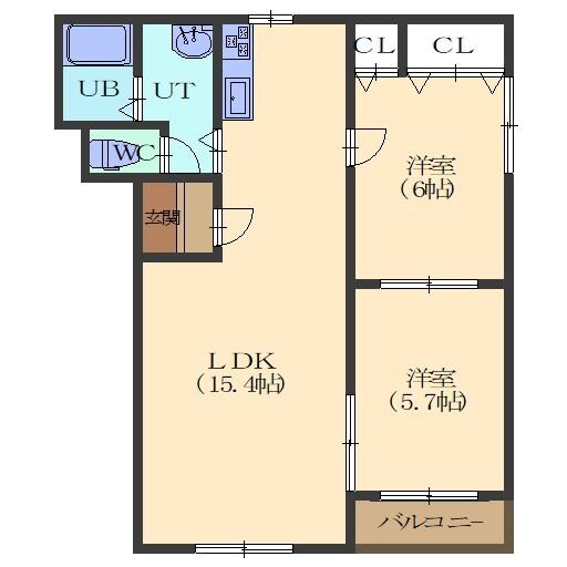 ピュアライフ中野通の物件間取画像