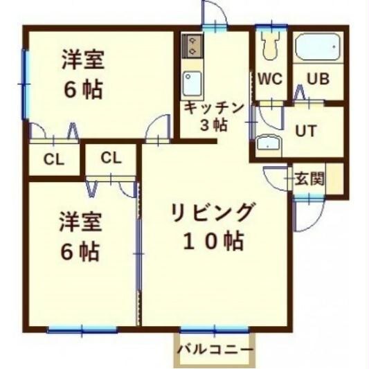 タイム日吉の物件間取画像