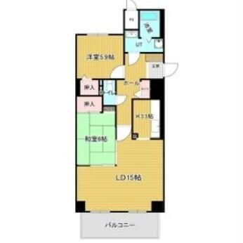 シャトーム大森町の物件間取画像