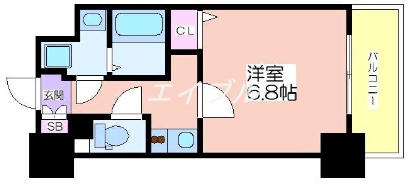 物件間取画像