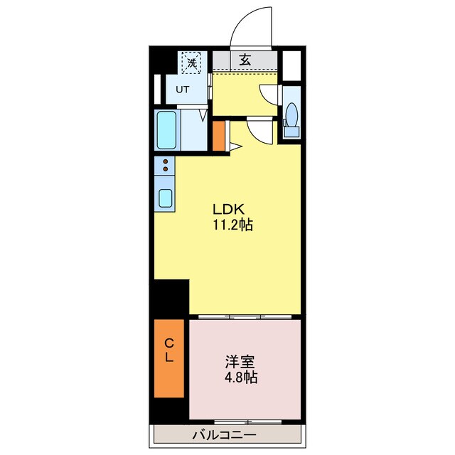 MISTRAL姫路駅前Ⅲの物件間取画像