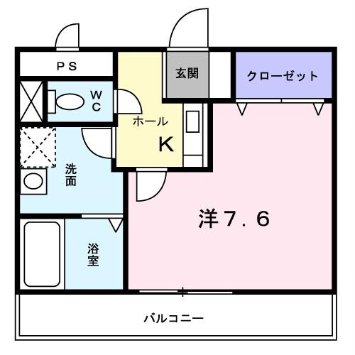 ラフィネの物件間取画像