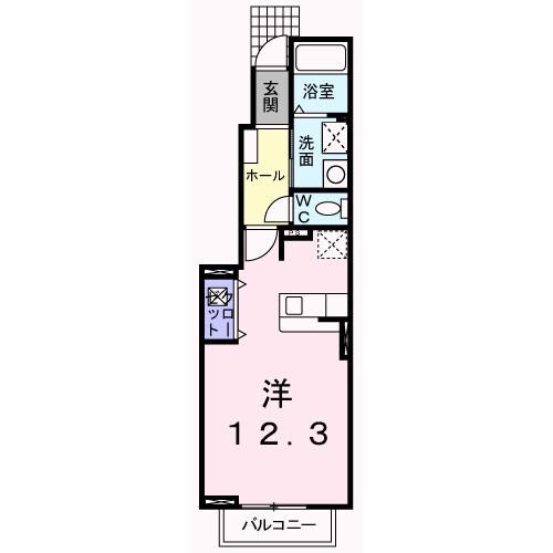 フェアリー鷹取の物件間取画像