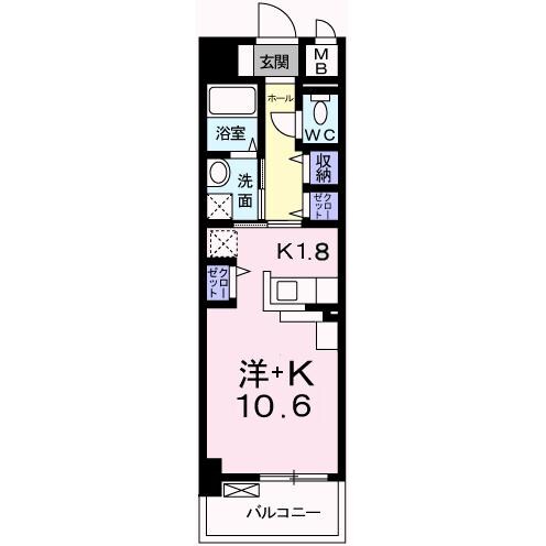 カーサ　イーグレットの物件間取画像