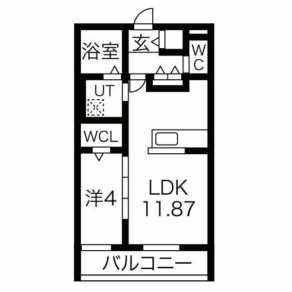 フォンターナ飾磨の物件間取画像