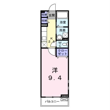 オーブの物件間取画像