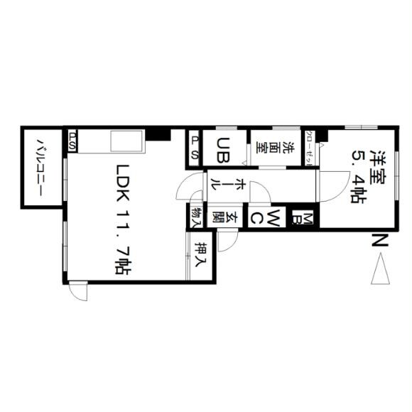 泉マンションの物件間取画像