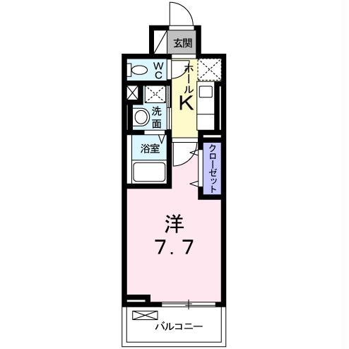 ジュエルⅢの物件間取画像