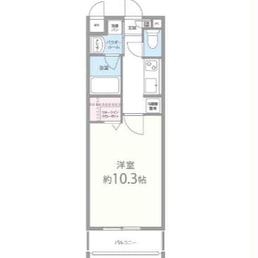 シャトー揚羽の物件間取画像