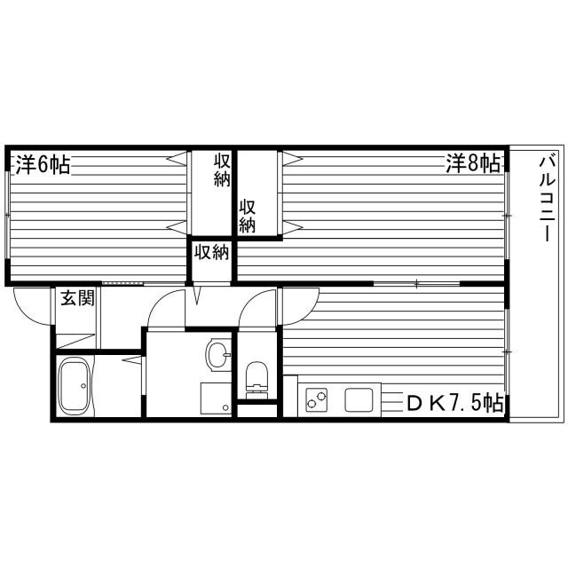 マンションマタージュの物件間取画像