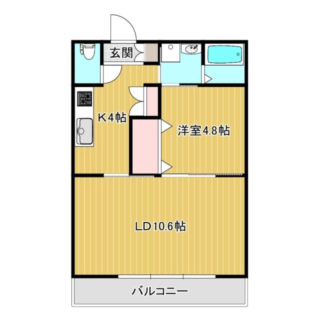 ベルフラワー嵐山の物件間取画像