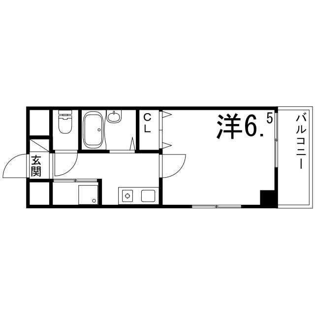 コーポサンライズの物件間取画像