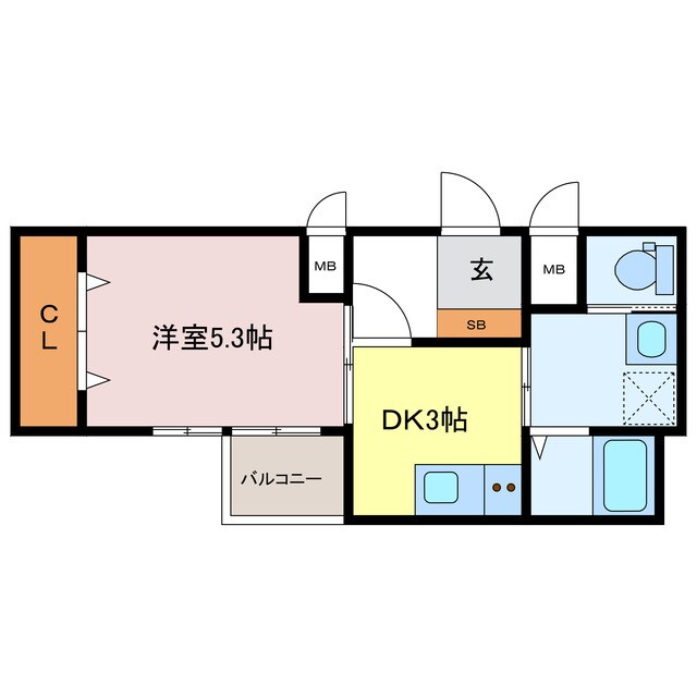 ノアール　リシェの物件間取画像